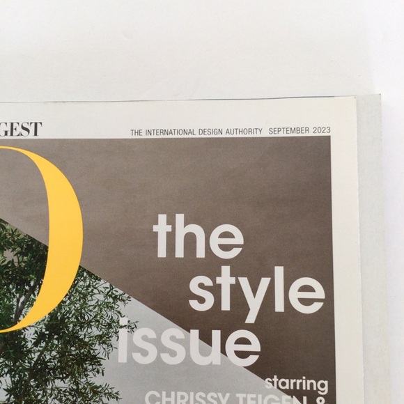 ARCHITECTURAL DIGEST SEPTEMBER 2023 MAGAZINE NWT - Picture 2 of 8
